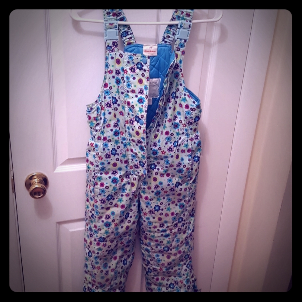Girls overall snowsuit